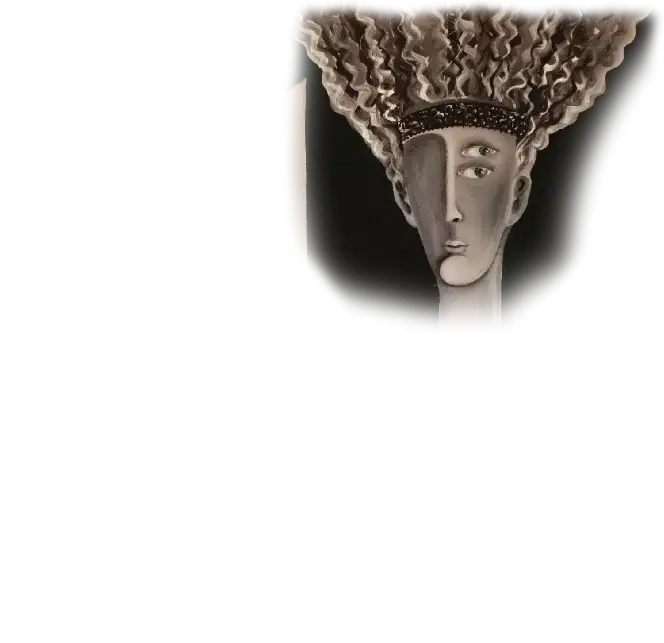 Rostro y ojos de Cristalina