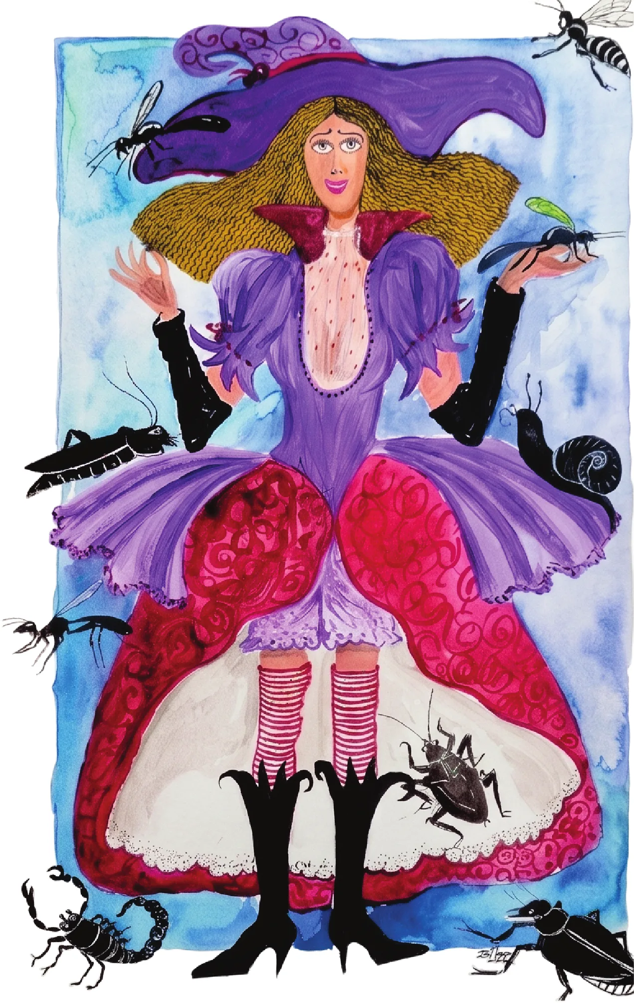 Catarina, la bruja de los bichos, obra completa de Elba Hernández